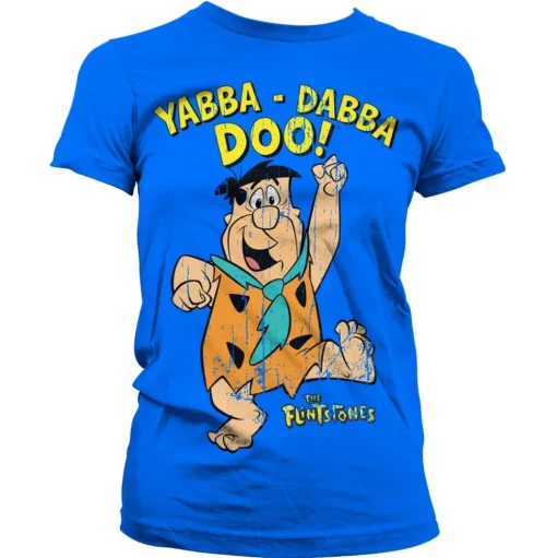 Yabba-Dabba-Doo Girly Tee