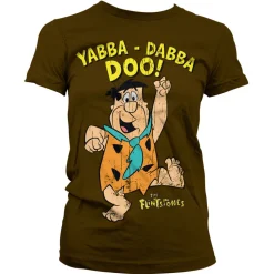 Yabba-Dabba-Doo Girly Tee