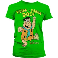 Yabba-Dabba-Doo Girly Tee