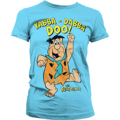 Yabba-Dabba-Doo Girly Tee