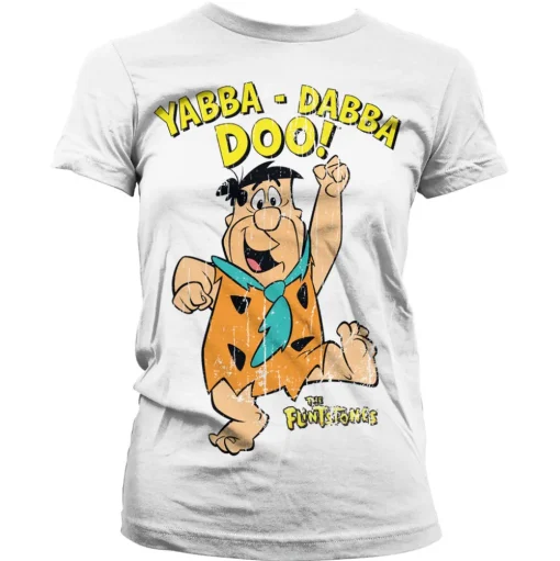 Yabba-Dabba-Doo Girly Tee