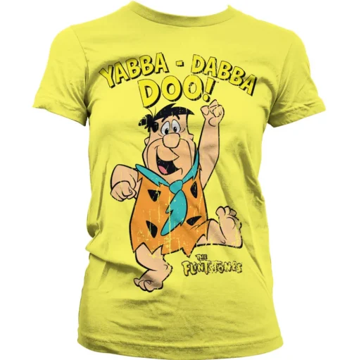 Yabba-Dabba-Doo Girly Tee