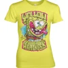 Yellow Is The Color Of Happiness Girly Tee