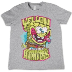 Yellow Is The Color Of Happiness Kids T-Shirt