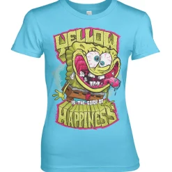 Yellow Is The Color Of Happiness Girly Tee