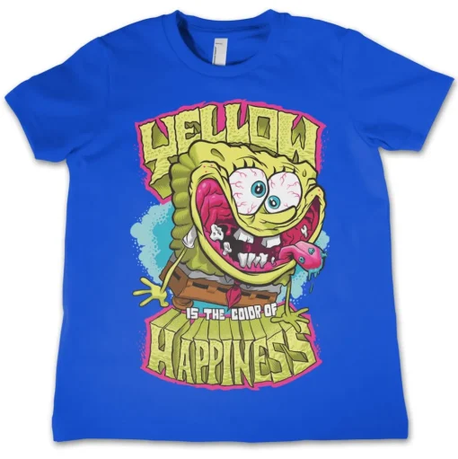 Yellow Is The Color Of Happiness Kids T-Shirt