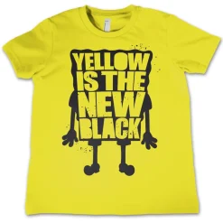 Yellow Is The New Black Kids T-Shirt