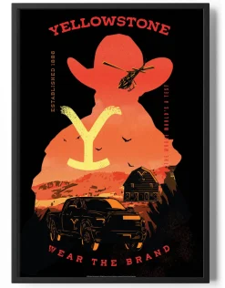 Yellowstone - Wear The Brand Poster