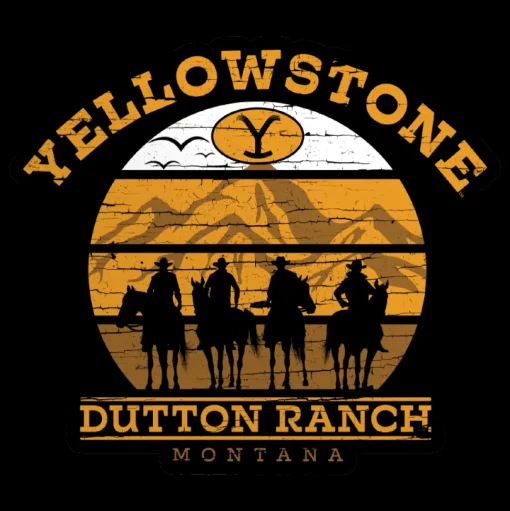 Yellowstone Cowboys Sticker