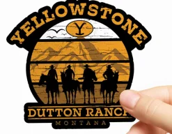 Yellowstone Cowboys Sticker