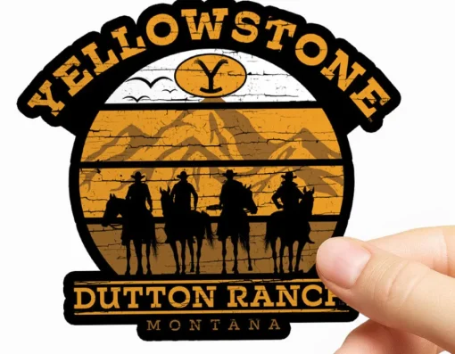 Yellowstone Cowboys Sticker