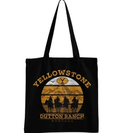 Yellowstone Cowboys Tote Bag