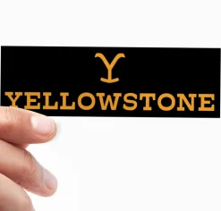 Yellowstone Logotype Sticker
