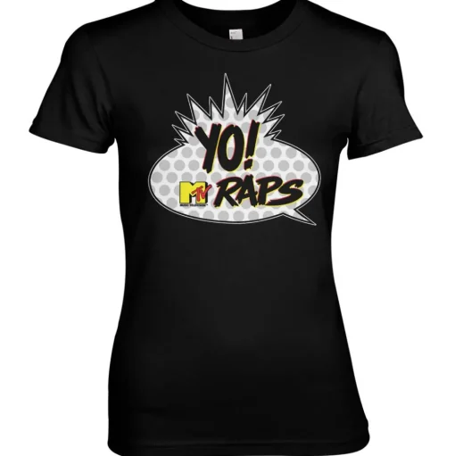 Yo! MTV Raps Classic Logo Girly Tee