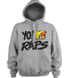 Yo! MTV Raps Distressed Logo Hoodie