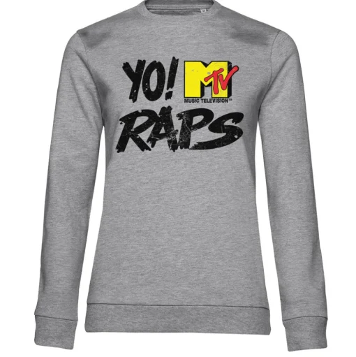 Yo! MTV Raps Distressed Logo Girly Sweatshirt