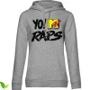 Yo! MTV Raps Distressed Logo Girls Hoodie