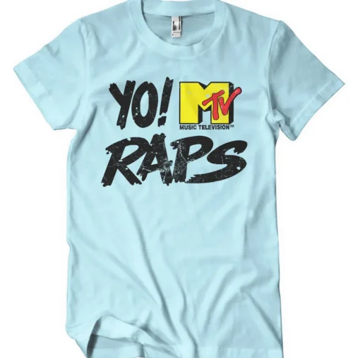 Yo! MTV Raps Distressed Logo T-Shirt