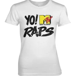Yo! MTV Raps Distressed Logo Girly Tee