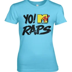 Yo! MTV Raps Distressed Logo Girly Tee