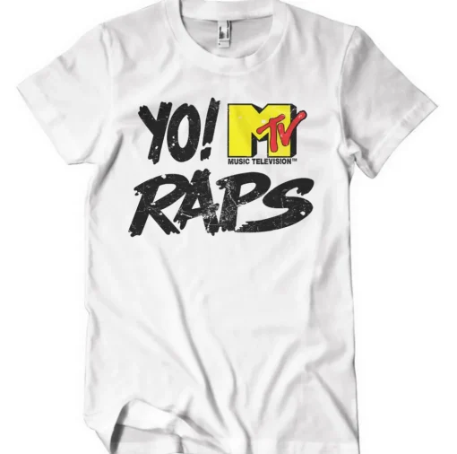 Yo! MTV Raps Distressed Logo T-Shirt