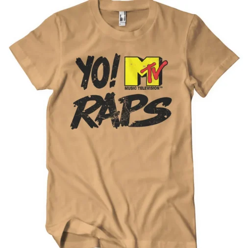 Yo! MTV Raps Distressed Logo T-Shirt