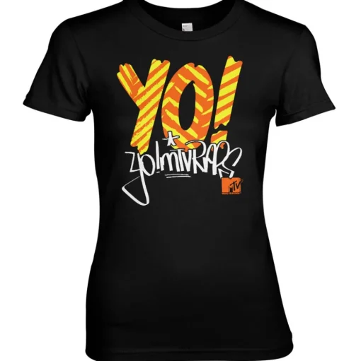 Yo! MTV Raps Girly Tee
