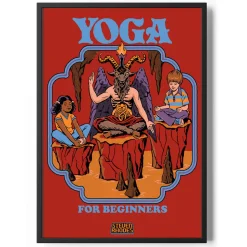 Yoga For Beginners Poster Standard