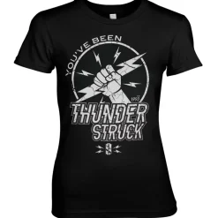 You've Been Thunderstruck Girly Tee