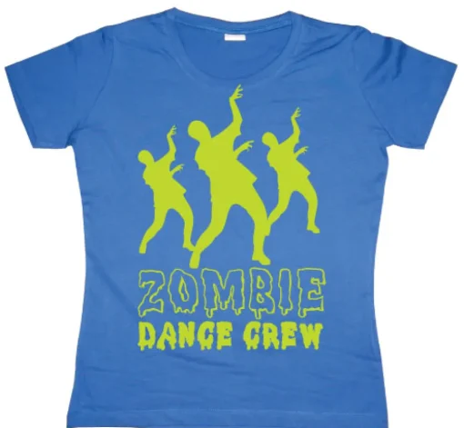 Zombie Dance Crew Girly T-shirt